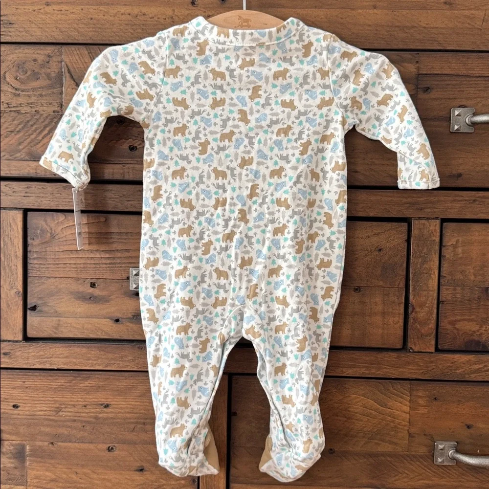 NWT Carter's Baby Boy 4-Piece Bear Sleep & Play Take Home Bundle - 3M
